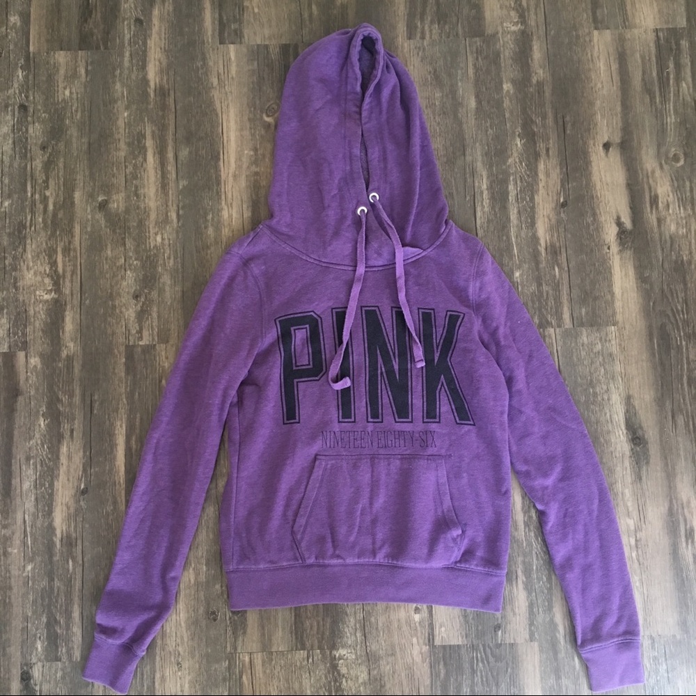 Victoria’s Secret PINK purple fleece hoodie